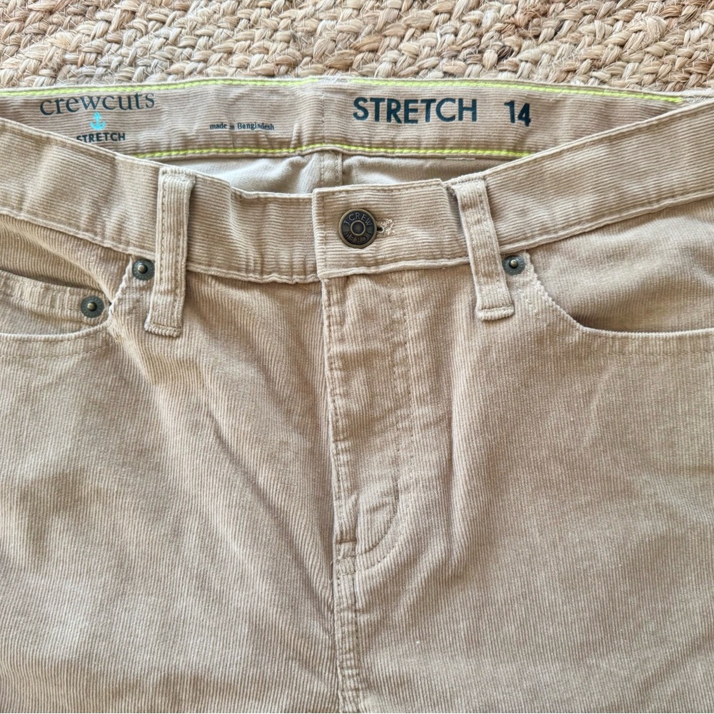 Crewcuts Light Tan Corduroy Pants